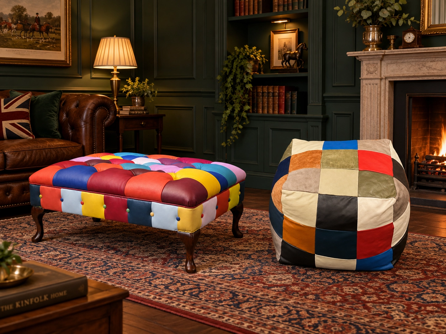 SLW Chesterfields patchwork home accessories